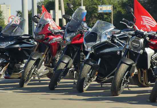 Тест-райд мотоциклов Honda в Барнауле